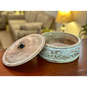 Advantageous Designing Handmade Eco Friendly Modern Food Serving Hot <b>Pot</b> Kitchen Restaurant and Hotels Chapati Roti Box Supply - Product Image 2