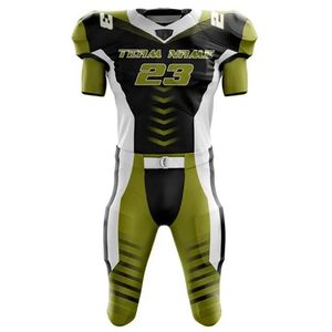 2025 Premium qualité Football américain uniforme ensemble jeunesse automne saison maillot manches courtes meilleur matériel nouveau pour la saison d'automne - Product Image 3