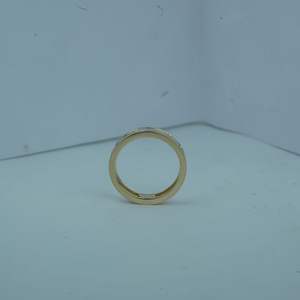 Bague en diamant exclusive créée en laboratoire 0.50 carat EF couleur VS1 clarté forme baguette or rose or argent IGI bijoux certifiés - Product Image 2