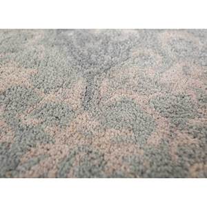 Tapis fait main en laine et viscose Mythos bleu, motif médaillon 9x12, pour la maison, le salon, l'entrée, le couloir, 10 mm, pour adolescents, fait main Tnq-611 - Product Image 3