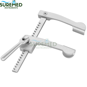 Écarteur sternale Cooley en acier inoxydable, auto-retenant, pour chirurgie cardio-thoracique - Product Image 1