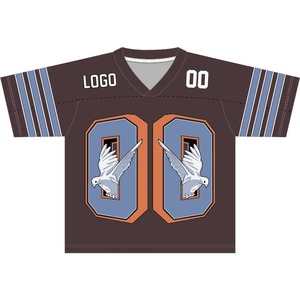 Maillot de sport Rugby personnalisé, uniforme de sublimation, maillot de football au design coloré, maillot de football Hip Hop imprimé en maille - Product Image 5