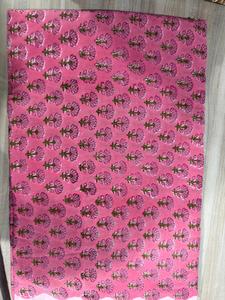 Nuevas telas de algodón estampadas a mano exclusivas de 60*60 cm, 100% algodón puro, telas del grupo Taj disponibles en stock. - Product Image 3