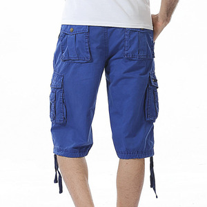Pantalones cortos cargo de servicio personalizado OEM pantalones cortos transpirables de secado rápido clásico de verano diario informal de moda de color sólido al aire libre para hombres - Product Image 6