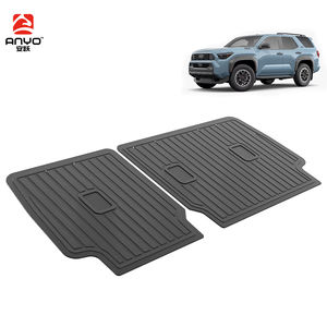 Tapetes Premium 3D Impermeables de TPE para <span class=keywords><strong>Maletero</strong></span> y Respaldo de Asiento Trasero para <span class=keywords><strong>Toyota</strong></span> 4Runner <span class=keywords><strong>Hybrid</strong></span> 5 Asientos 2025- Protectores de Respaldo de Asiento Trasero - Product Image 2