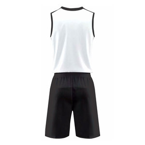 ชุดบาสเก็ตบอลแขนสั้นไซส์ใหญ่ใส่สบายสำหรับผู้ชาย ชุดกีฬากลางแจ้ง ชุดบาสเก็ตบอลสำหรับขาย - Product Image 3