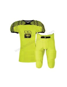 ชุดกีฬาระบายอากาศแขนสั้นและโลโก้กำหนดเองได้ชุดกีฬาอเมริกันฟุตบอลมาใหม่ออกแบบได้ตามต้องการ - Product Image 4