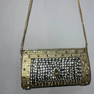 Bolsos de mosaico de última moda para mujer, ideales para fiestas, disponibles al mejor precio desde India para la moda femenina en fiestas nocturnas. - Product Image 3