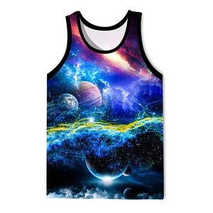Factory Made Customize Premium Quality Printed Tank Top Racerback Singlet Under <b>Vest</b> Undershirt for Running <b>Stringer</b> Gym Workout - Product Image 4