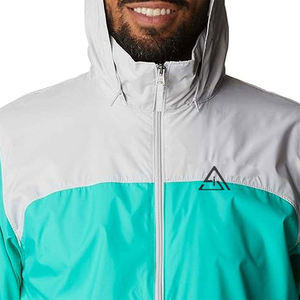 Nouvelle veste de pluie tendance, logo personnalisé, veste de pluie pour homme, vente en gros, veste coupe-vent de haute qualité pour homme - Product Image 6