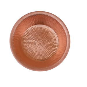 Top vente de haute qualité nouveauté conception de luxe forme ronde martelé conception patine finition massage des pieds pédicure bol - Product Image 5