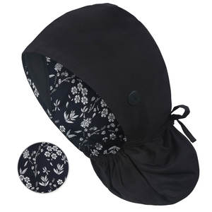 En stock, chapeau médical à étiquette privée, design unique, chapeau médical pour adultes, produit phare, chapeau médical noir - Product Image 1