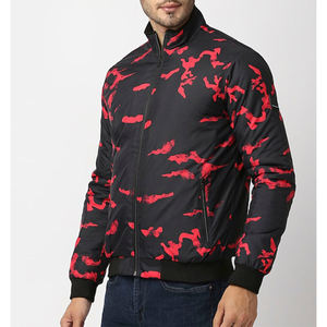 Vente chaude hommes veste courte dernière bulle Softshell Parka veste mode hiver noir bulle doudoune et manteaux coupe-vent - Product Image 6