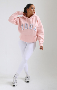 Haute qualité femmes sweat à capuche surdimensionné coupe ample pull hiver mode doux coton polaire chaud confortable goutte épaule - Product Image 5