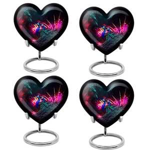 Urnas de pavo real para cenizas humanas Cremación Adultos Funeral Custom Perfect Memorials Recuerdo Urnas - Product Image 2