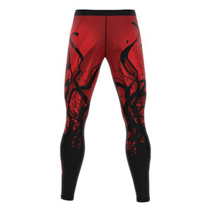 Última llegada de secado rápido hombres sublimación Legging personalizado suave llegada sublimación excelencia calidad cintura elástica Yoga Leggings - Product Image 3
