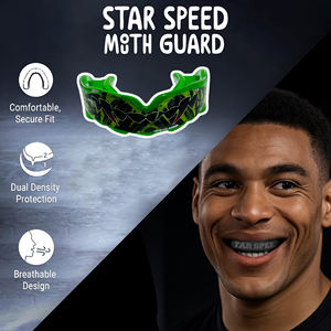 Protège-dents souple pour l'entraînement sportif, boxe, arts martiaux, protège-dents mince pour adultes et juniors - Product Image 4