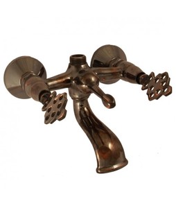 Mezclador de ducha antiguo de estilo otomano acabado de cobre hecho a mano - Product Image 2