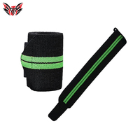 Poignets de boxe élastiques unisexes de haute qualité en néoprène Logo personnalisé bas prix de gros pour l'entraînement physique