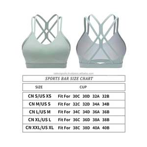 Sujetador Deportivo de Alta Sujeción para Mujer, Talla Grande, Ajustable, con Logotipo Frontal, Transpirable, para Gimnasio, Fitness, Yoga, Venta al por Mayor - Product Image 6