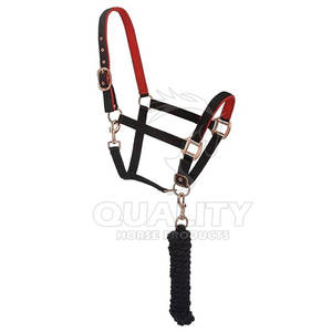 Venta al por mayor caballo Halter correas ecuestre engranaje Halter venta directa de fábrica Halter en precio bajo - Product Image 6