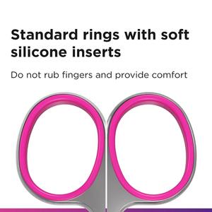 Ciseaux à cuticules de haute qualité en gros, pointe en flèche, acier inoxydable, ciseaux à ongles, lame incurvée, manche en céramique, logo personnalisable - Product Image 6