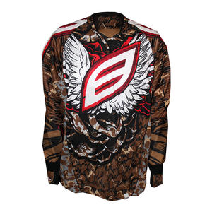 Jersey de paintball acolchado para hombre con logotipo personalizado Jersey impreso por sublimación - Product Image 3