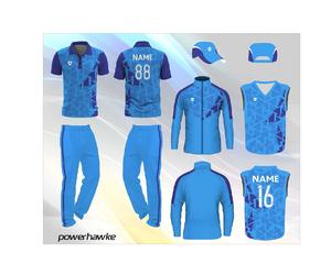 ชุดกีฬาชุดคริกเก็ตขายาว,เสื้อเจอร์ซีย์คอปกและกางเกงชุดเครื่องแบบพร้อมอุปกรณ์ปรับแต่ง - Product Image 2