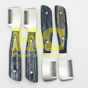 Cuchillo para Pelar Mascotas, Tijeras de Acero Inoxidable para el Cuidado de Mascotas y Juego de Cepillos para Pelar con Diseño Sostenible y Logotipo - Product Image 4