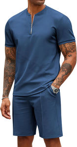 ชุดวอร์มเล่นกีฬาฤดูร้อนสำหรับผู้ชายพร้อมเทคโนโลยีซับเหงื่อสำหรับวิ่งและฝึกซ้อม - Product Image 2