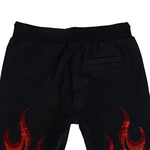 กางเกงขาสั้นผ้าคอตตอนสำหรับ100% กางเกงขาสั้นประดับพลอยเทียมสไตล์ใหม่สำหรับฤดูร้อนดีไซน์ใหม่ล่าสุด - Product Image 5