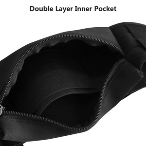 Soporte de cintura ajustable, ligero e impermeable para correr, cinturón deportivo, bolsillo con cremallera, OEM/ODM Essentials, riñonera para teléfono y bebé - Product Image 2