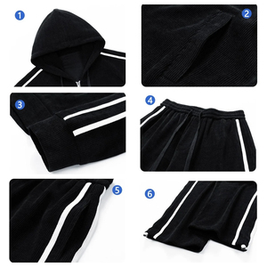 Venta al por mayor más alta calidad personalizado hombres chándal personalizado Casual moda Chándal para hombres - Product Image 5