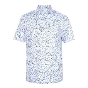 เสื้อโปโลกอล์ฟแขนสั้นสำหรับนักกอล์ฟเสื้อโปโลพิมพ์ซับลิเมชันทำจากโพลีเอสเตอร์ออกแบบได้ตามต้องการขนาดเรา - Product Image 3