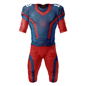 Gran oferta, ropa para correr, conjunto de entrenamiento, ropa deportiva, uniforme americano, informal, cómodo, personalizado, nuevo diseño, camiseta de fútbol americano - Product Image 2