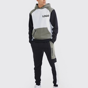 Conjunto Deportivo de Algodón Antibacteriano con Capucha y Cordón Ajustable, Estilo Urbano, para Invierno, Personalizable al por Mayor - Product Image 6