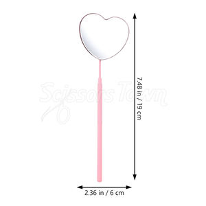 Espejo de pestañas en ángulo con reflejo claro de marca personalizada para un ajuste preciso de la línea de pestañas - Product Image 6