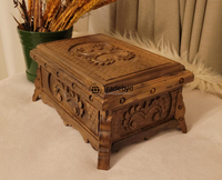 Table console en bois massif sculptée à la main, personnalisable, options DIY, meubles élégants de designer pour intérieurs stylés