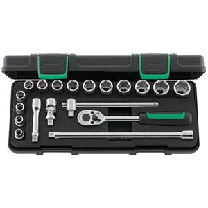 ชุดประแจบล็อกหกเหลี่ยมและสี่เหลี่ยมจัตุรัส Stahlwille ขนาด 3/8 นิ้ว ชุด 19 ชิ้น - Product Image 1