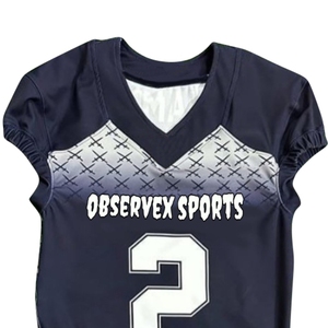 Uniformes de fútbol americano hechos en poliéster 100%, uniforme de fútbol americano de secado rápido de último estilo para adultos - Product Image 6