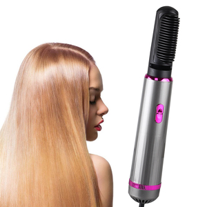 Sèche-cheveux professionnel Brosse à ions négatifs Peigne Séchage volumateur 5 en 1 Sèche-cheveux Brosse à air chaud Styler - Product Image 6