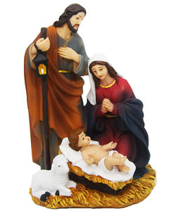 Decoración para el Hogar, Juego de Jesús Indio, Novedad, Decoraciones Navideñas, Juego de Regalo Pequeño y Lujoso para Bebés, para la Cuna de Navidad - Product Image 1