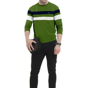 <b>Men's</b> Top <b>Base</b> <b>Layer</b> Long Sleeve for <b>Men</b> T-Shirt 100% cotton T-shirt for <b>men</b> loose fit printed Long Sleeve T Shirts - Product Image 1