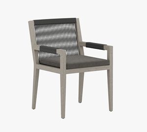 Chaise de salle à manger en teck - Product Image 5