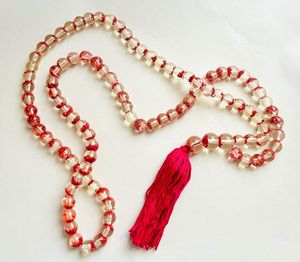 Cuentas de oración islámica Tasbih Rosario resina cuentas de oración musulmana con piedra de perla elegante Tasbih musulmán para oración y meditación - Product Image 3
