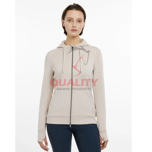 Sweats à capuche équestres pour femmes respirant élégant coupe-vent sweat à capuche d'entraînement qualité supérieure confortable sweats à capuche équestres pour femmes - Product Image 4