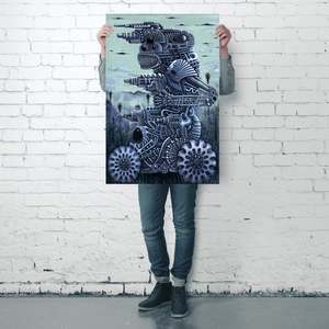 Matte Surface War Machine <b>Poster</b> - Product Image 4