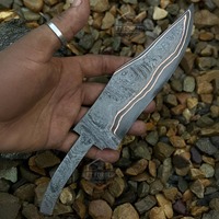 Hand geschmiedete benutzer definierte handgemachte Damaskus Stahl Chef Küchenmesser Set Full Tang Blank Blade