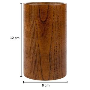 Soporte para palillos de fiesta tradicional de madera Sheesham, tubo cilíndrico, vajilla para el hogar, utensilios de cocina - Product Image 2