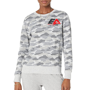 Sweat-shirt personnalisé de haute qualité pour femmes Sweat-shirt à col rond en molleton de coton - Product Image 1